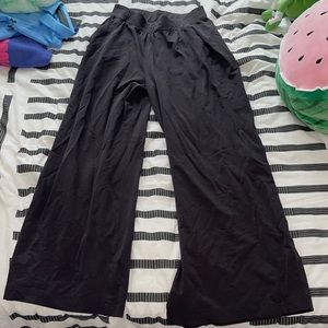 Lululemon wide legged pants These are super comfy